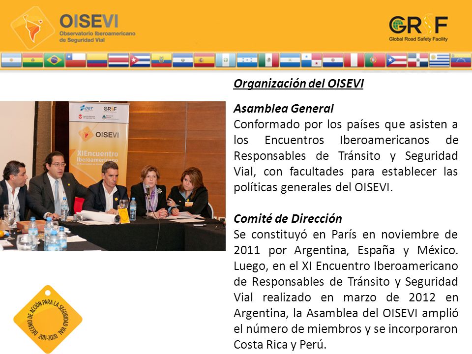 Organización del OISEVI Asamblea General