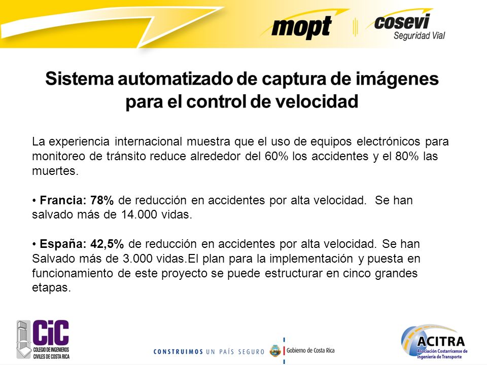 Sistema automatizado de captura de imágenes para el control de velocidad