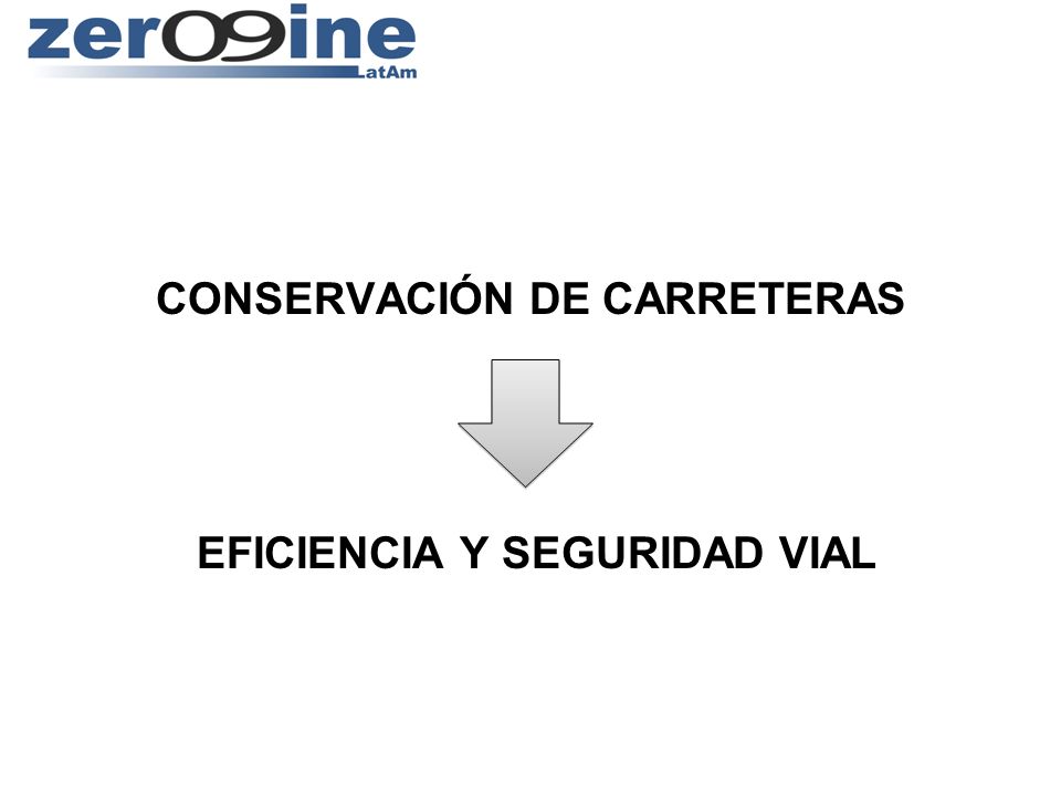 CONSERVACIÓN DE CARRETERAS EFICIENCIA Y SEGURIDAD VIAL