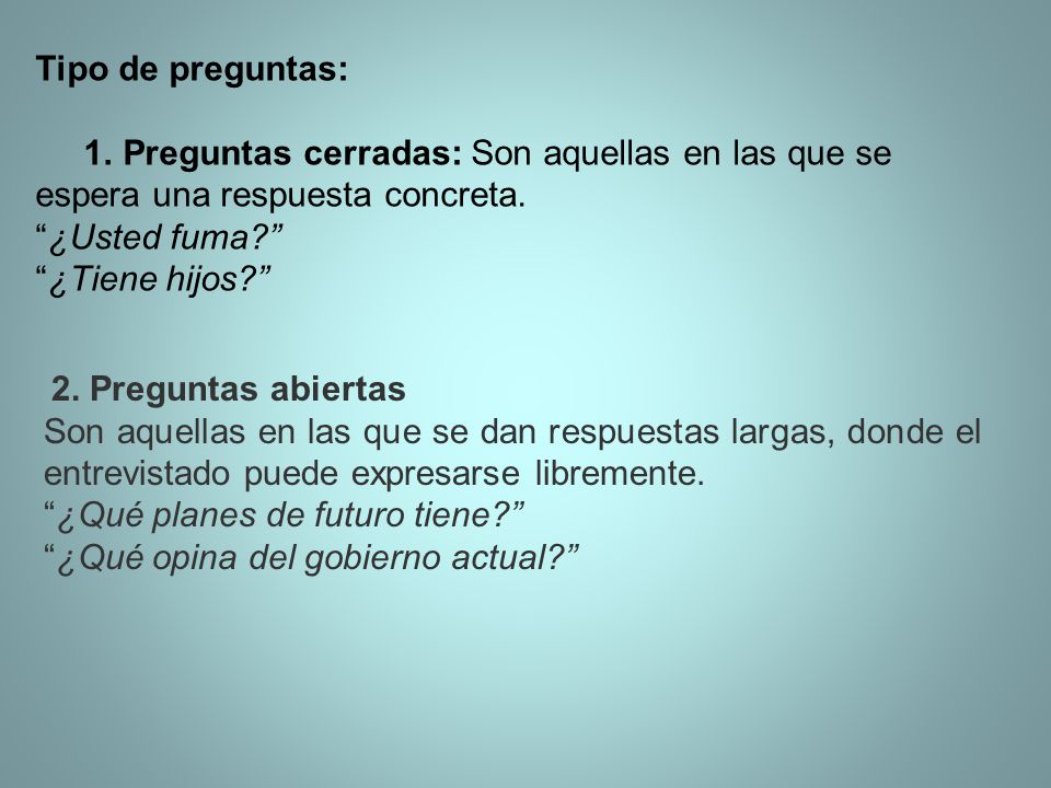¿Qué planes de futuro tiene ¿Qué opina del gobierno actual