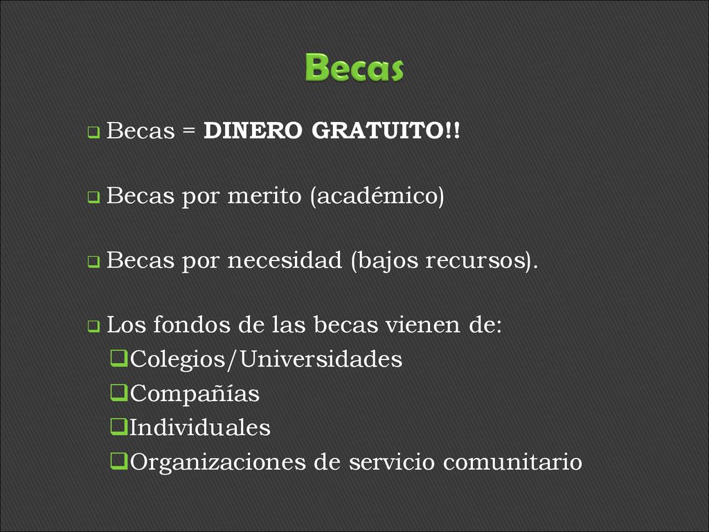 Becas Becas = DINERO GRATUITO!! Becas por merito (académico)‏