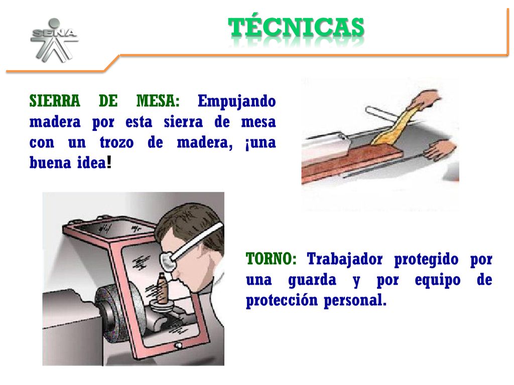 TÉCNICAS SIERRA DE MESA: Empujando madera por esta sierra de mesa con un trozo de madera, ¡una buena idea!