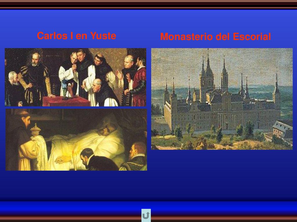 Carlos I en Yuste Monasterio del Escorial