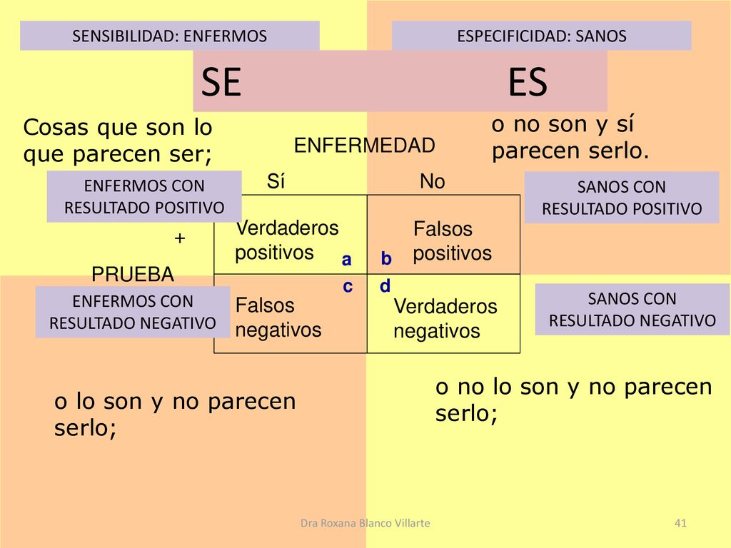 SE ES o no son y sí parecen serlo. Cosas que son lo que parecen ser;