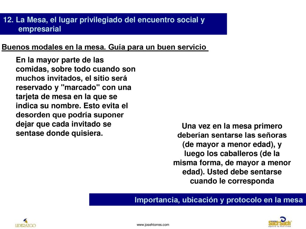12. La Mesa, el lugar privilegiado del encuentro social y empresarial