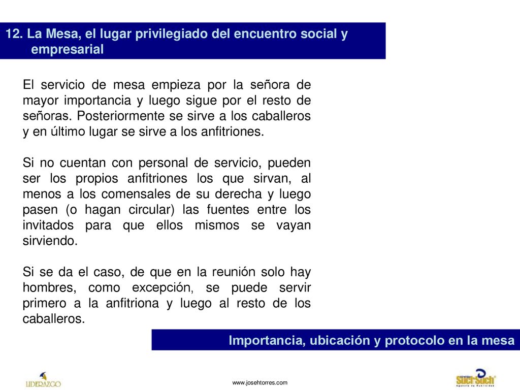 12. La Mesa, el lugar privilegiado del encuentro social y empresarial