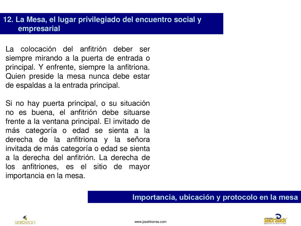 12. La Mesa, el lugar privilegiado del encuentro social y empresarial