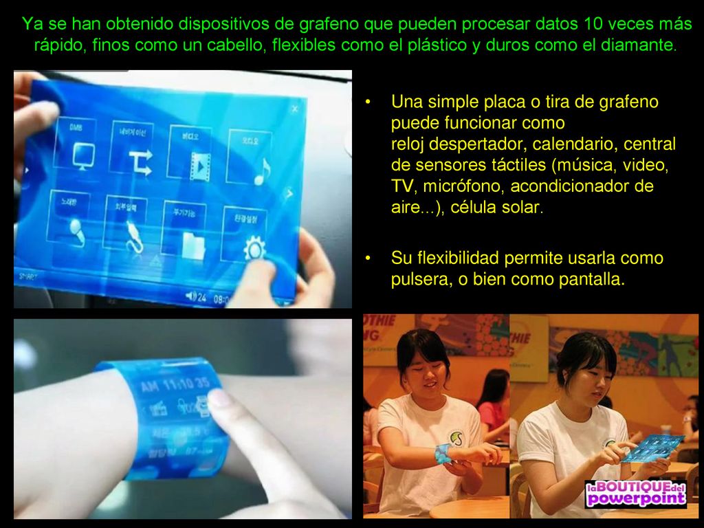 Ya se han obtenido dispositivos de grafeno que pueden procesar datos 10 veces más rápido, finos como un cabello, flexibles como el plástico y duros como el diamante.