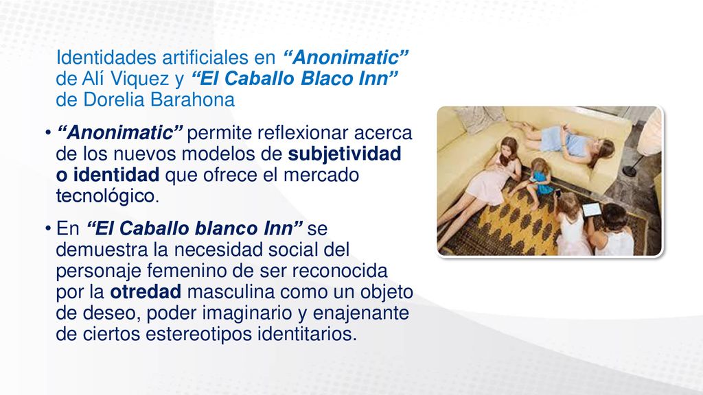 Identidades artificiales en Anonimatic de Alí Viquez y El Caballo Blaco Inn de Dorelia Barahona