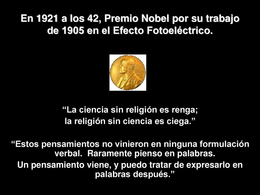 La ciencia sin religión es renga; la religión sin ciencia es ciega.
