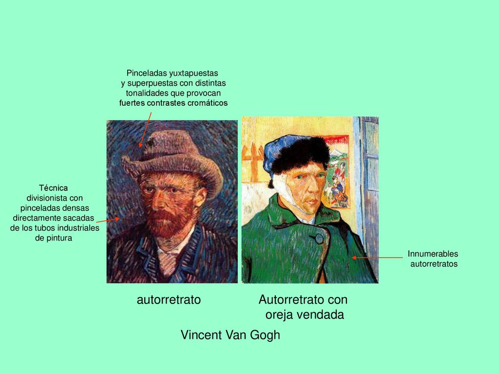 autorretrato Autorretrato con oreja vendada Vincent Van Gogh