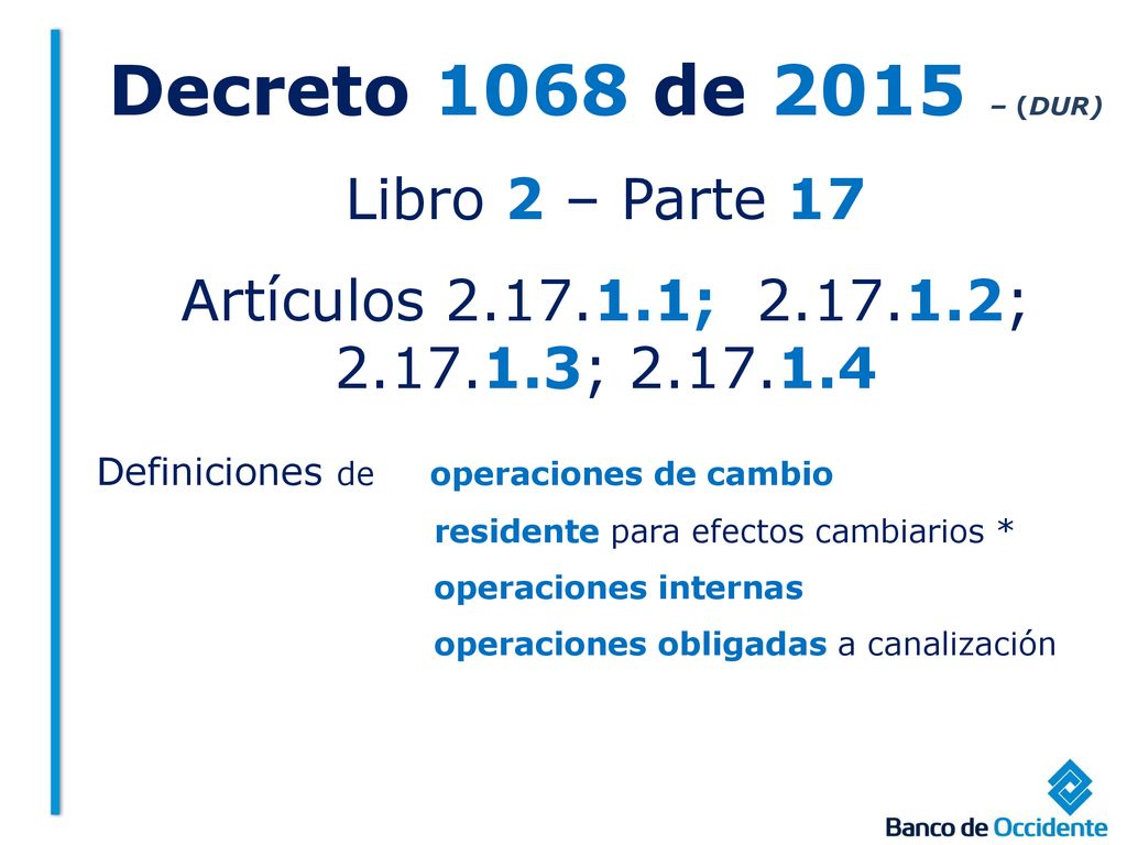 Decreto 1068 de 2015 – (DUR) Libro 2 – Parte 17