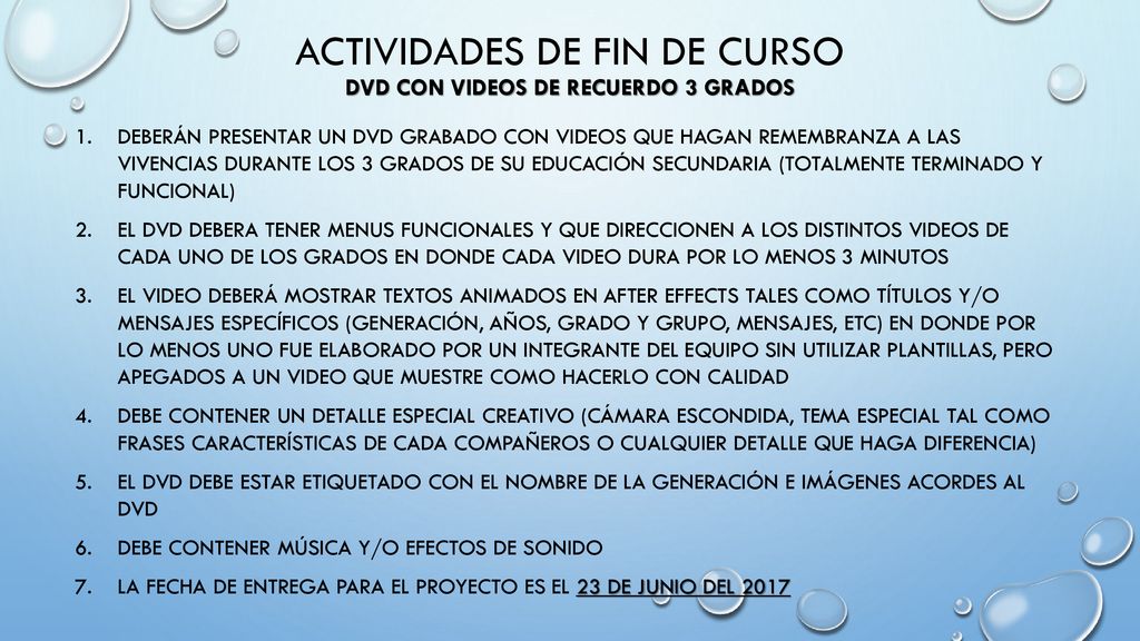 Actividades de fin de curso dvd con videos de recuerdo 3 grados