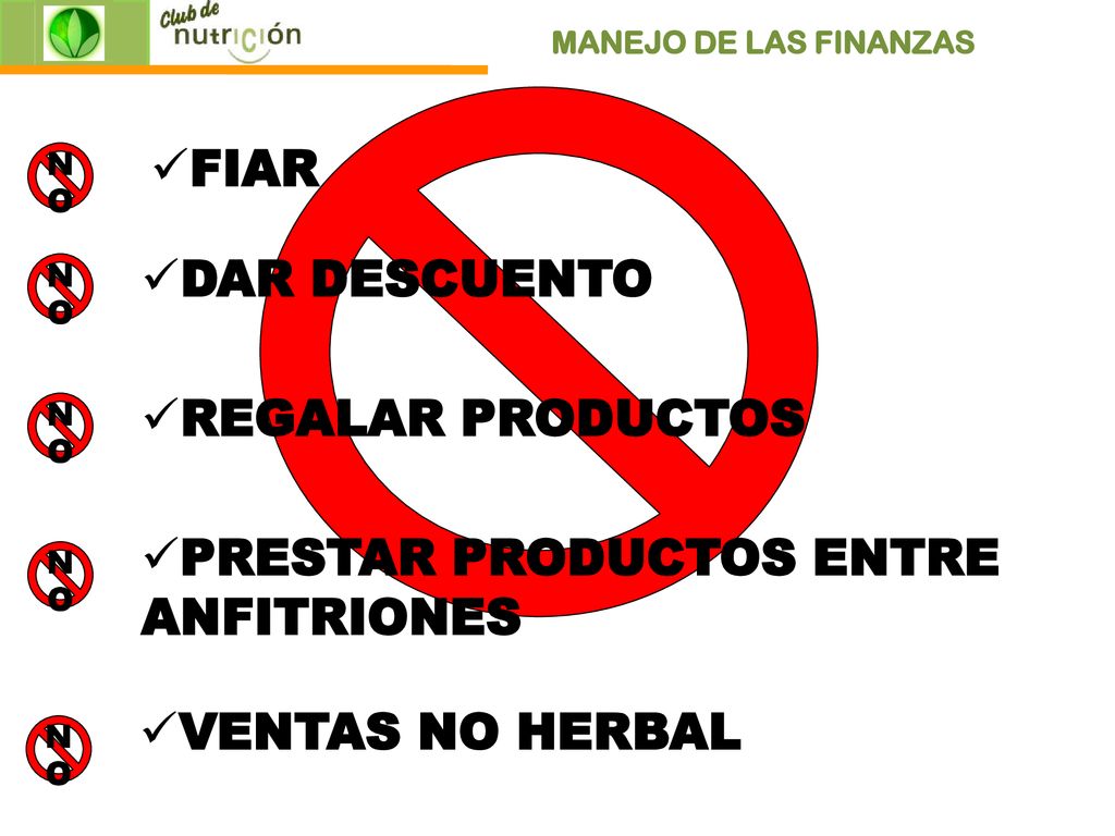 PRESTAR PRODUCTOS ENTRE ANFITRIONES