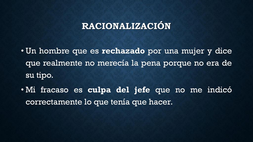 racionalización Un hombre que es rechazado por una mujer y dice que realmente no merecía la pena porque no era de su tipo.