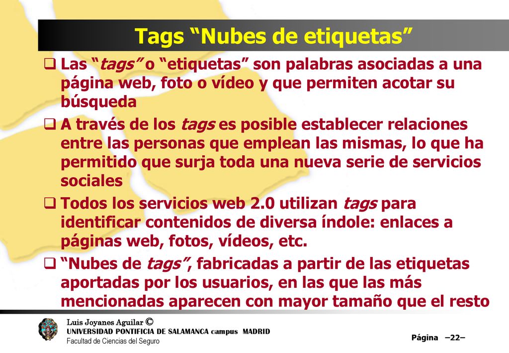 Tags Nubes de etiquetas
