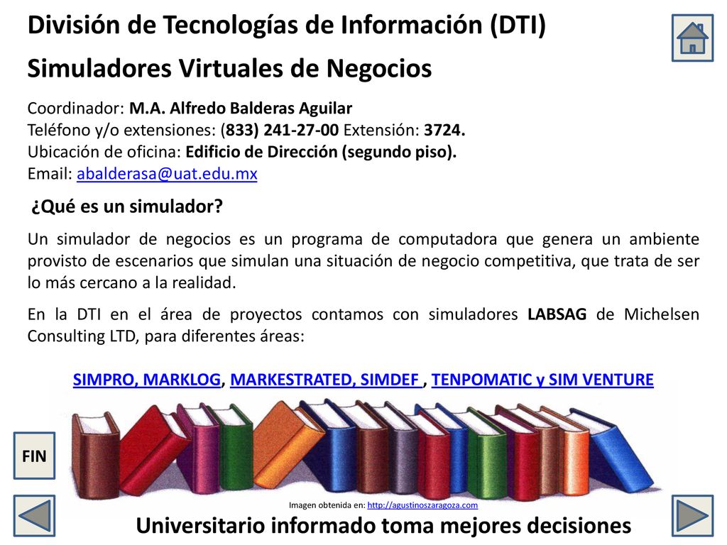 SIMPRO, MARKLOG, MARKESTRATED, SIMDEF , TENPOMATIC y SIM VENTURE
