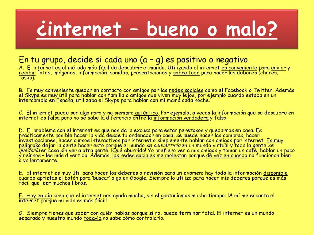 VRUTAL / El poder de un internet malo