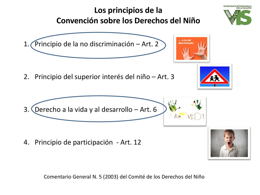 Los principios de la Convención sobre los Derechos del Niño