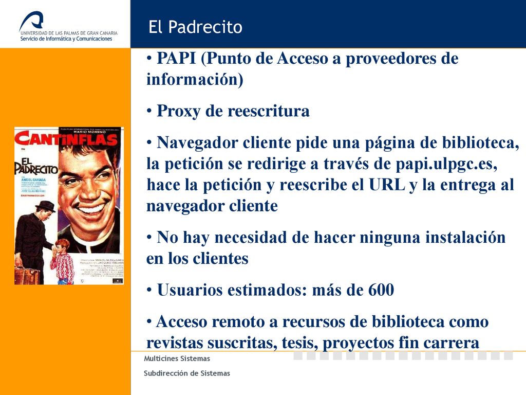 PAPI (Punto de Acceso a proveedores de información)