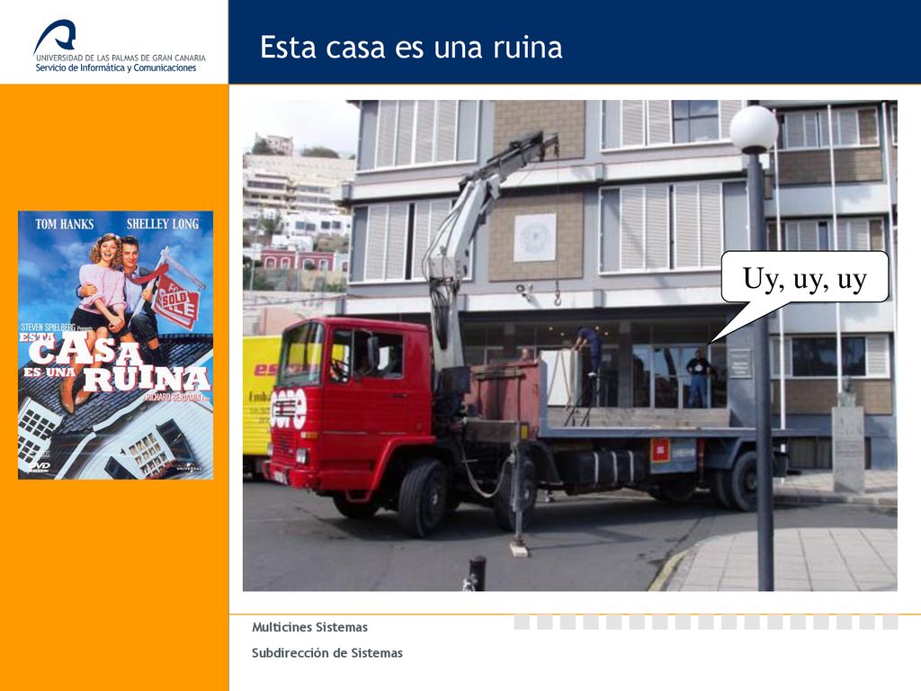 Esta casa es una ruina Uy, uy, uy Página para gráficos y diagramas.