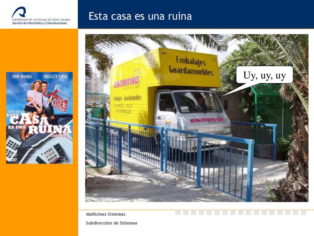 Esta casa es una ruina Uy, uy, uy Página para gráficos y diagramas.
