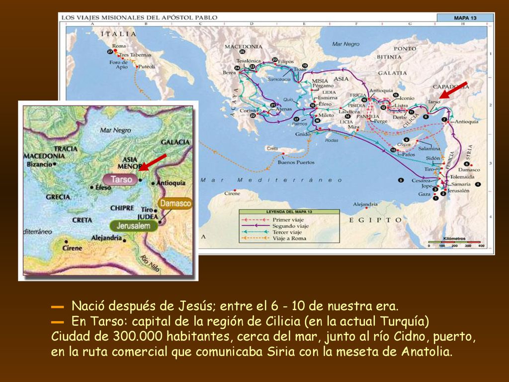 ▬ Nació después de Jesús; entre el de nuestra era.