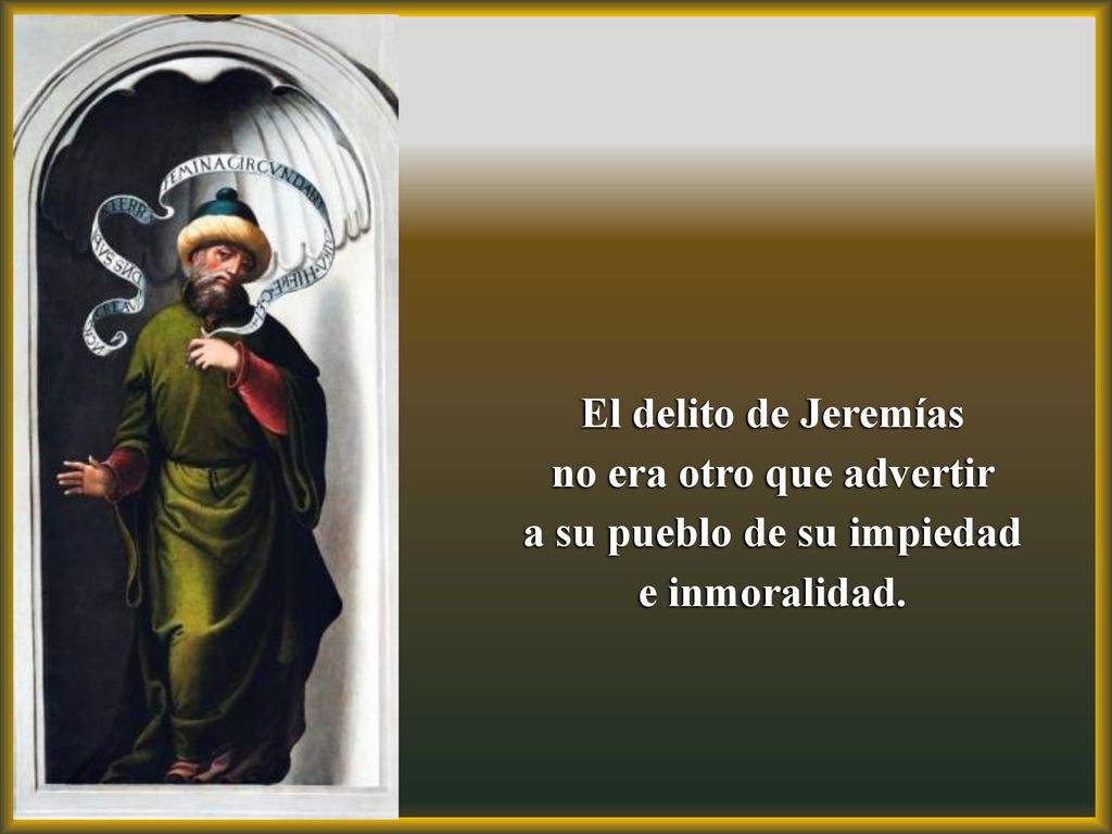 no era otro que advertir a su pueblo de su impiedad