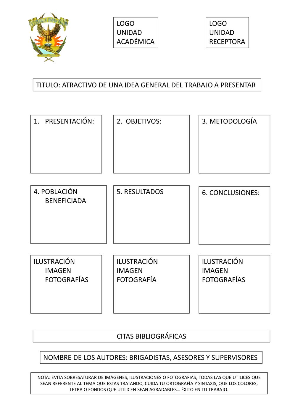 TITULO: ATRACTIVO DE UNA IDEA GENERAL DEL TRABAJO A PRESENTAR