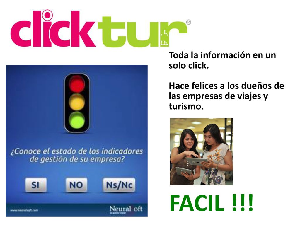 FACIL !!! Toda la información en un solo click.