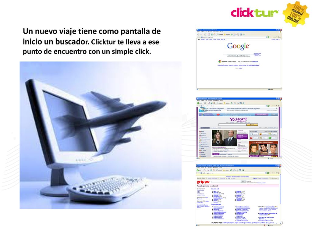 Un nuevo viaje tiene como pantalla de inicio un buscador