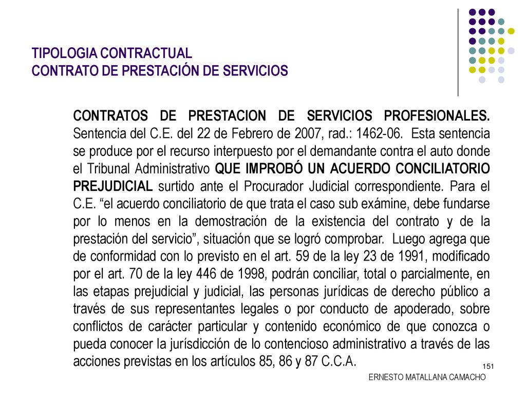 TIPOLOGIA CONTRACTUAL CONTRATO DE PRESTACIÓN DE SERVICIOS