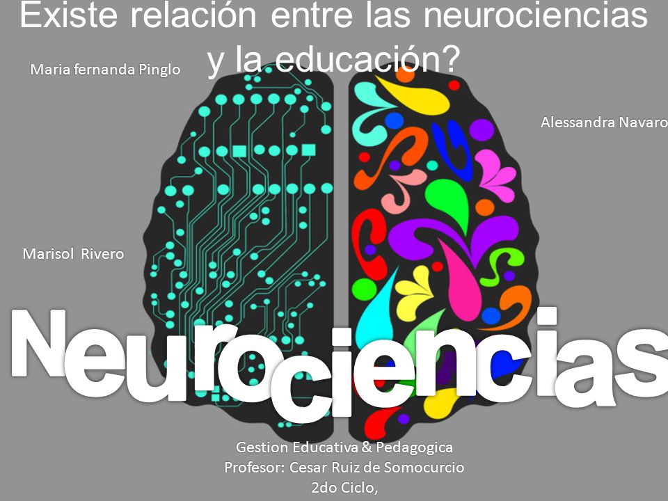 Existe relación entre las neurociencias y la educación