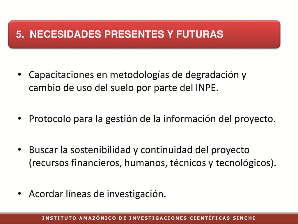 Protocolo para la gestión de la información del proyecto.