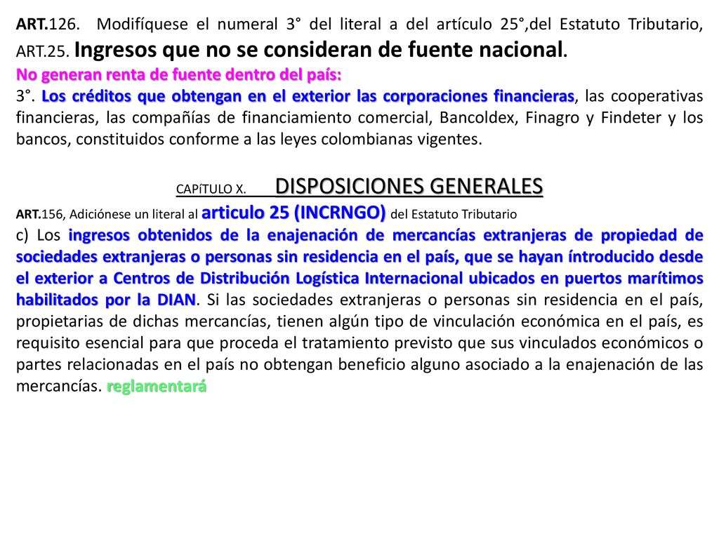 CAPíTULO X. DISPOSICIONES GENERALES