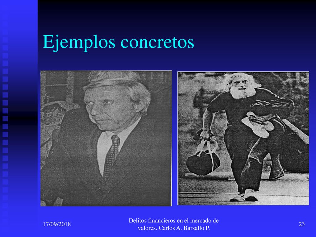 Delitos financieros en el mercado de valores. Carlos A. Barsallo P.