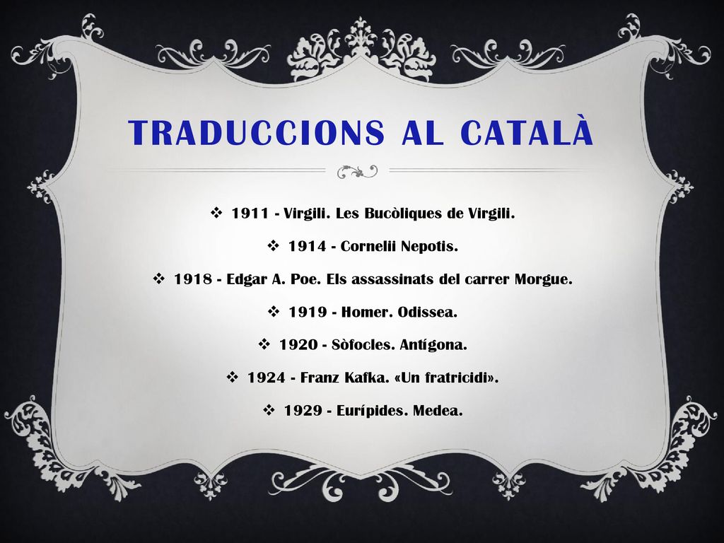 Traduccions al català Virgili. Les Bucòliques de Virgili.