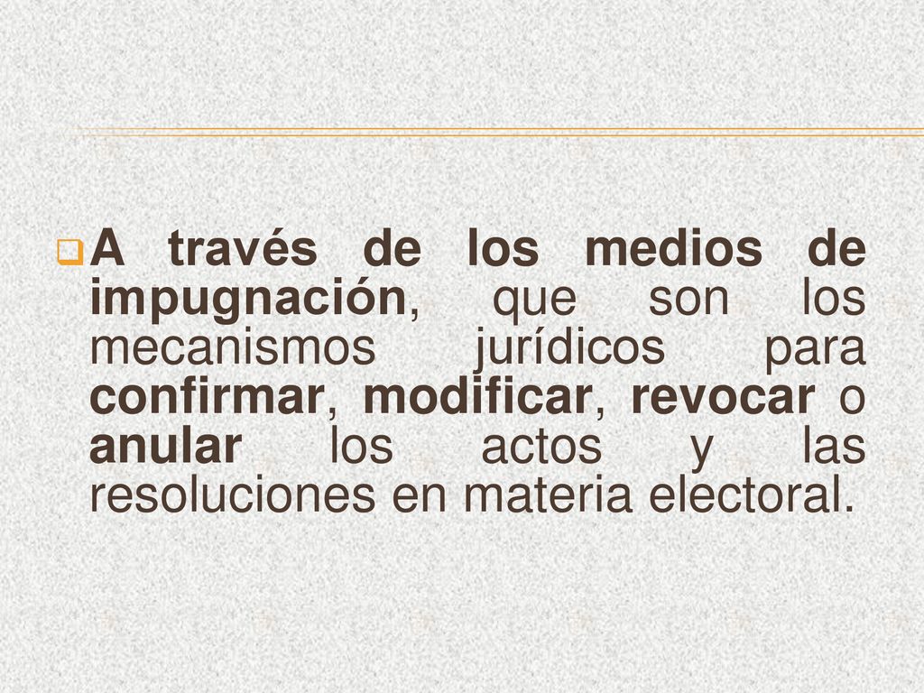 A través de los medios de impugnación, que son los mecanismos jurídicos para confirmar, modificar, revocar o anular los actos y las resoluciones en materia electoral.