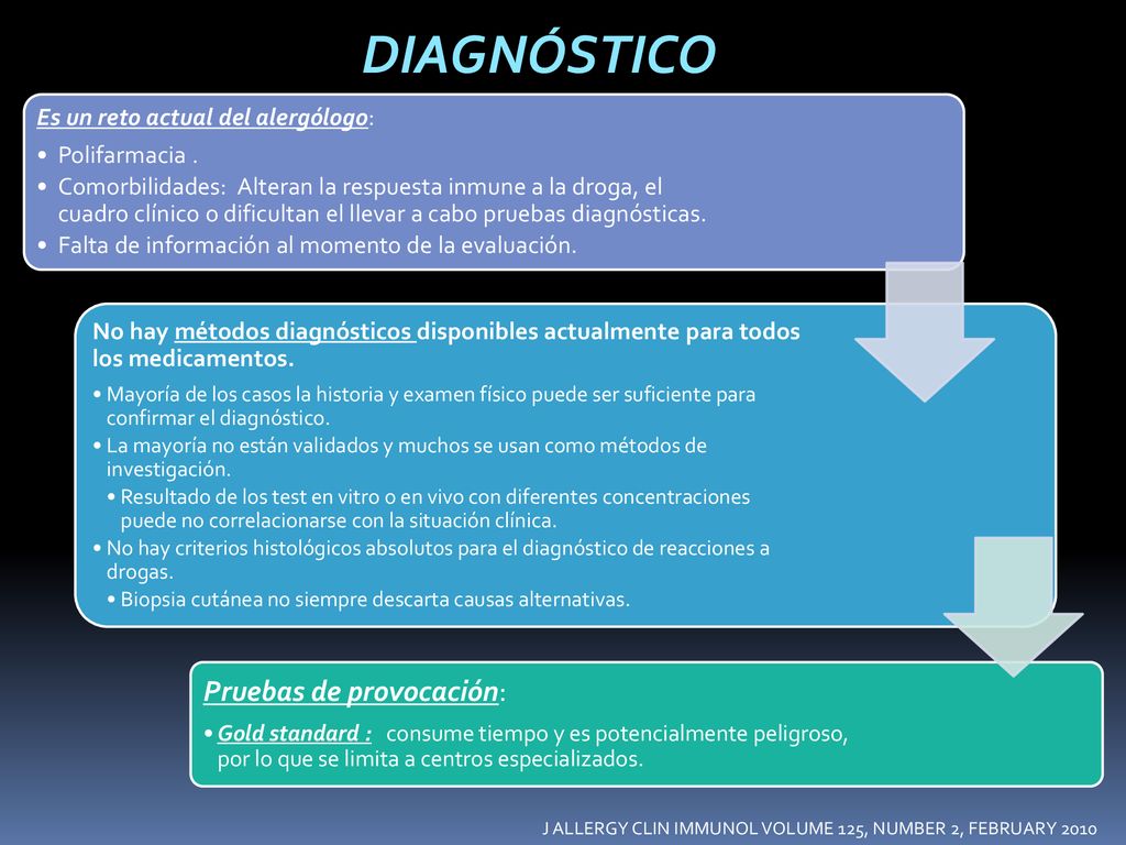 DIAGNÓSTICO Pruebas de provocación: Es un reto actual del alergólogo: