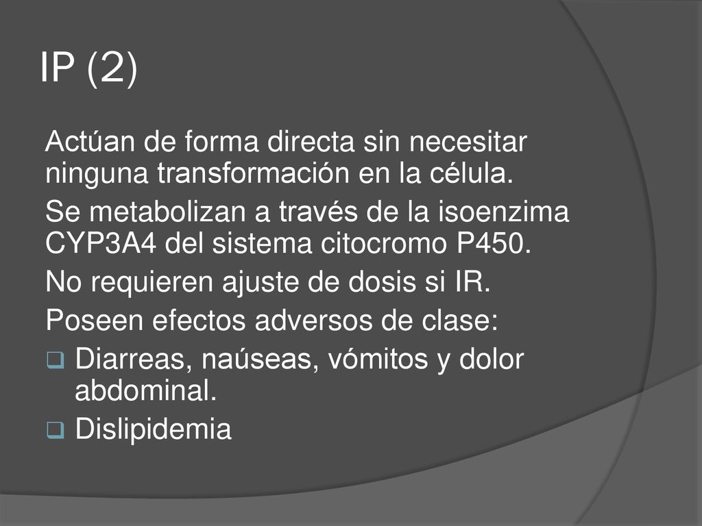 IP (2) Actúan de forma directa sin necesitar ninguna transformación en la célula.
