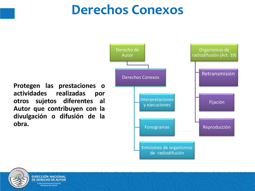 Derechos Conexos Derecho de Autor. Organismos de radiodifusión (Art. 39)