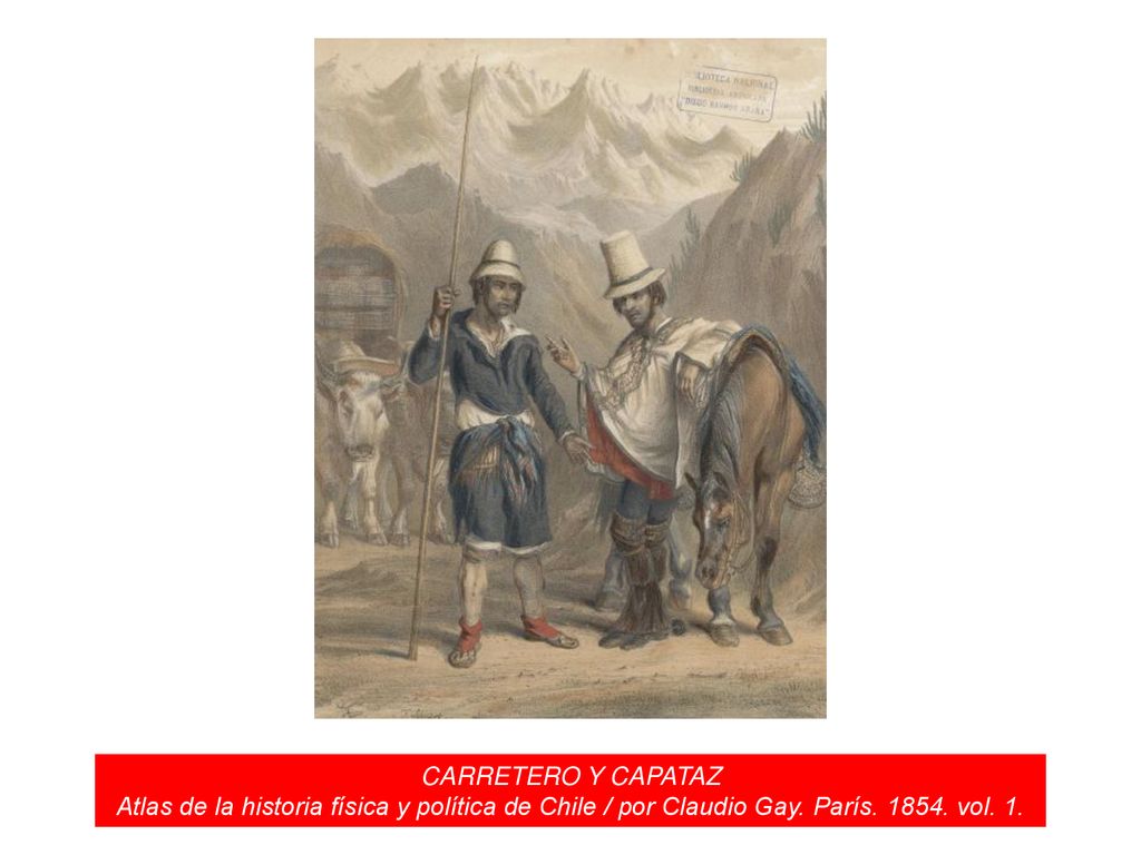 CARRETERO Y CAPATAZ Atlas de la historia física y política de Chile / por Claudio Gay.