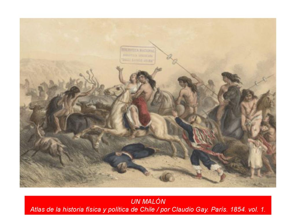 UN MALÓN Atlas de la historia física y política de Chile / por Claudio Gay. París vol. 1.