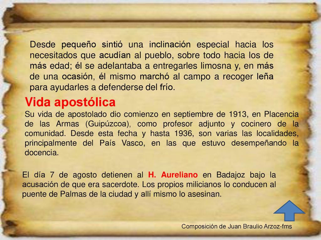 Desde pequeño sintió una inclinación especial hacia los necesitados que acudían al pueblo, sobre todo hacia los de más edad; él se adelantaba a entregarles limosna y, en más de una ocasión, él mismo marchó al campo a recoger leña para ayudarles a defenderse del frío.