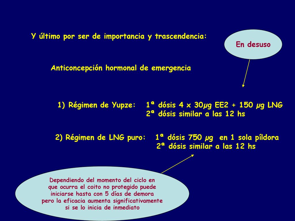 Y último por ser de importancia y trascendencia: En desuso