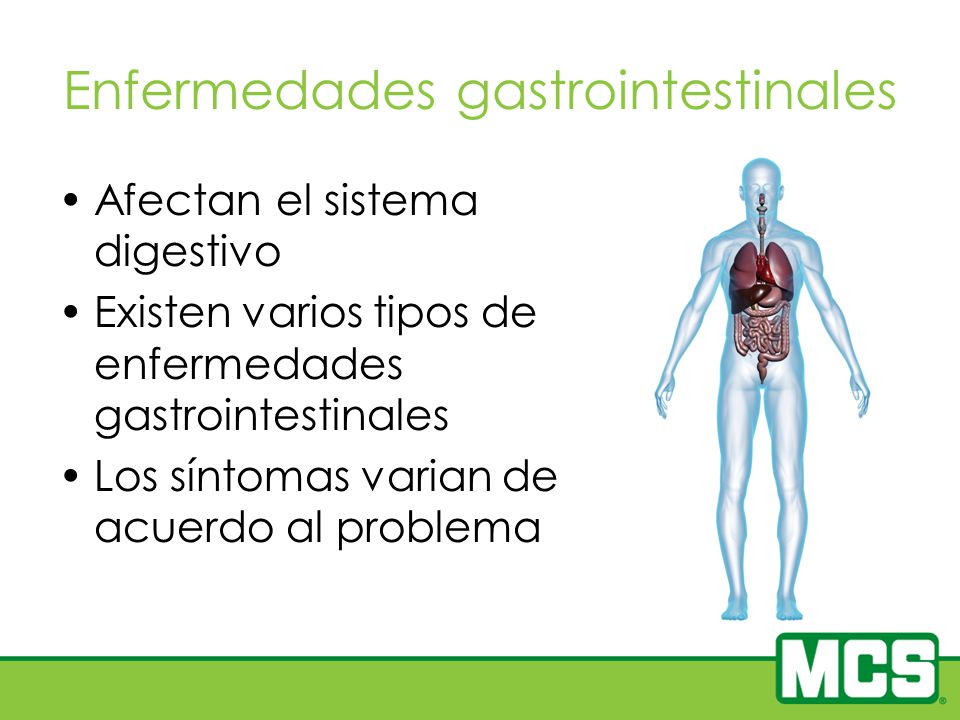 Enfermedades gastrointestinales
