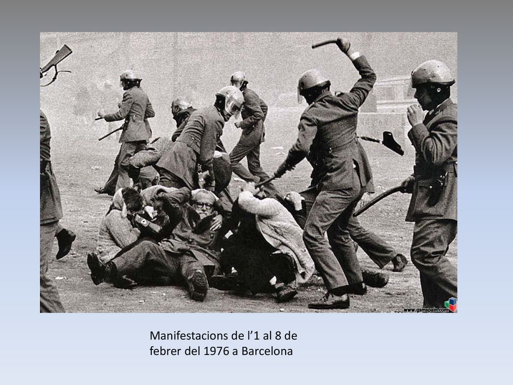 Manifestacions de l’1 al 8 de febrer del 1976 a Barcelona