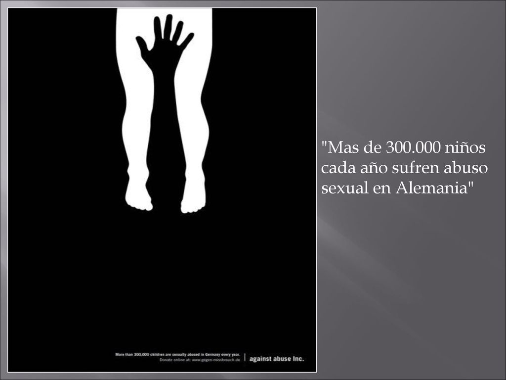 Mas de niños cada año sufren abuso sexual en Alemania