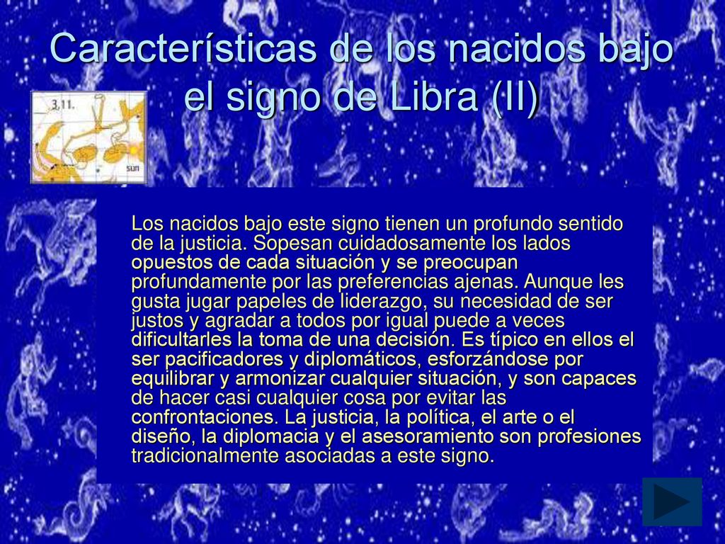 Características de los nacidos bajo el signo de Libra (II)
