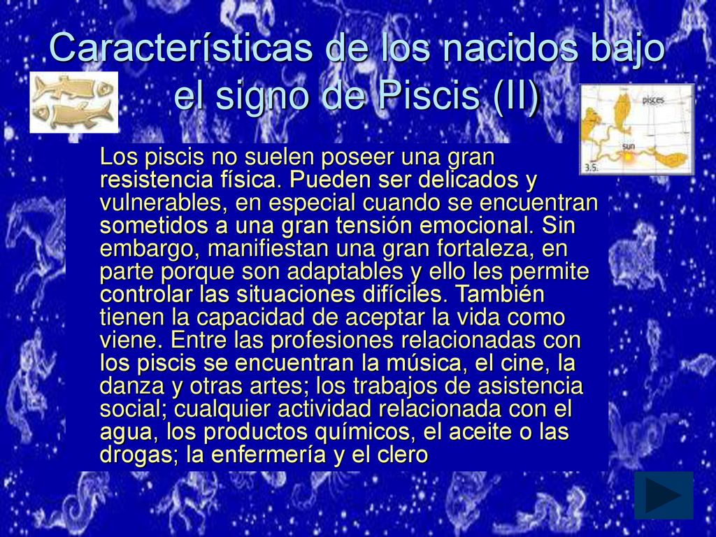 Características de los nacidos bajo el signo de Piscis (II)